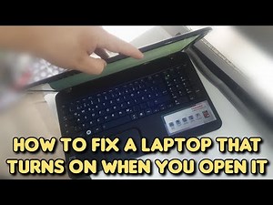 How to fix laptop automatically turns ON when I open the lid 2023 Guide