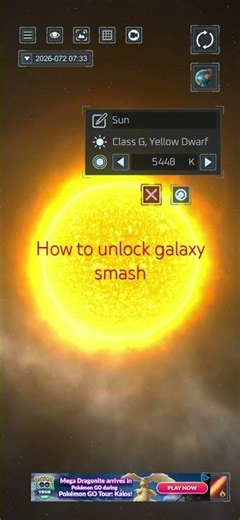 How to unlock galaxy smash #astronomy #solarsmash