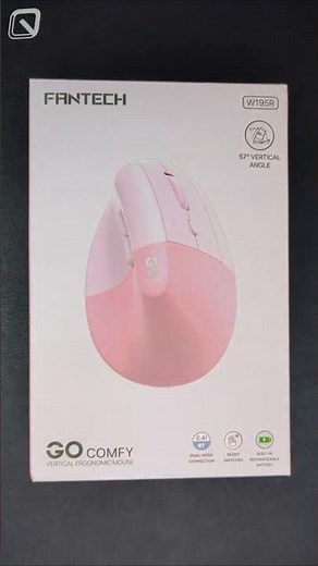 Fantech W195R GO Wireless Vertical Mouse #fantech #wirelessmouse #mouse #verticalmouse