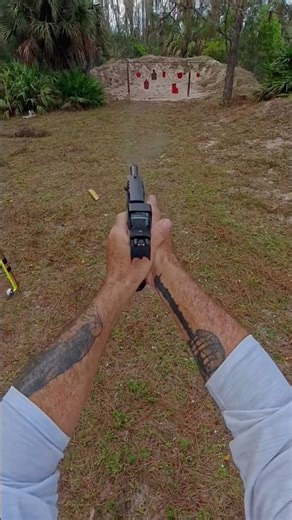 ELBOW FLICK 9mm into the Gun 🔥🎯🍀‼️🐉👽