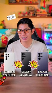 Respuesta a @bill.medina ¿Cuál de los Galaxy Ultra es la mejor opción para este año? 🤔 #deivsamsung #galaxys25ultra #galaxys24ultra #galaxys26ultra #telefonogamaalta