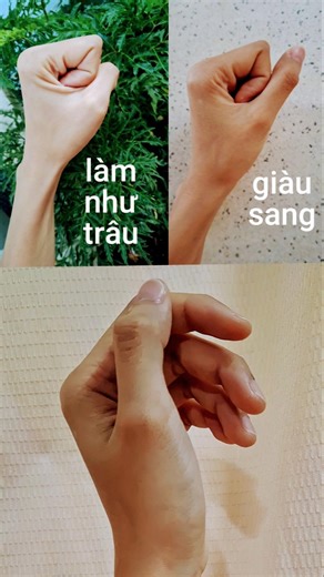 Tay bạn thuộc kiểu tay nào #shorts