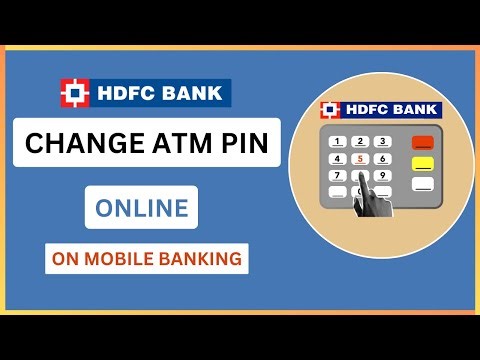 Change HDFC Bank ATM PIN Online on Mobile Banking | HDFC Bank Debit Card PIN Change
