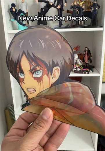 New anime car decals Eren Yeager Attack on Titan