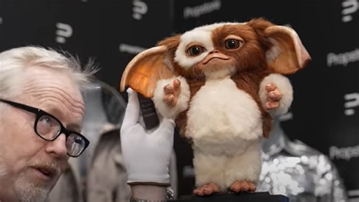 Adam Savage Encounters an Original GREMLINS Gizmo Puppet