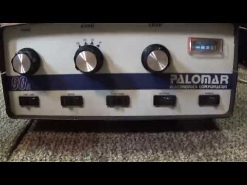 Palomar 90A vintage classic CB sweep tube linear amplifier