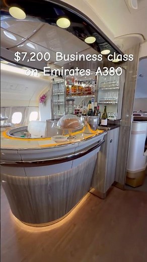 $7,200 Business Class on Emirates A380 😳