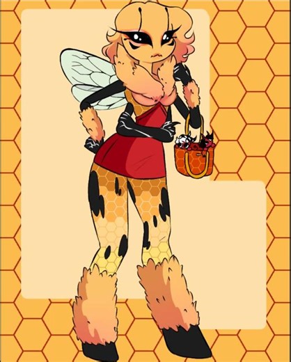 drawing my Helluva Boss ocs part 1 #originaloc #originalcharacter #oc #art #drawing #helluvaboss #helluvabossoc #helluvabosscharacter #fypシ #helluvabosscommunity #bee