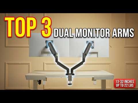 Top 3 Best ErGear Dual Monitor Arms 2026 for Ergonomics