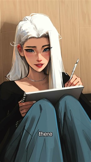 DON'T MOVE. Kara's drawing you