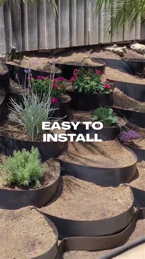 #dirtlocker DIY #terracegarden kits are easy to install! #landscaping #homeproject #gardeninghacks #homehack #gardenhack #californiagarden #socallife
