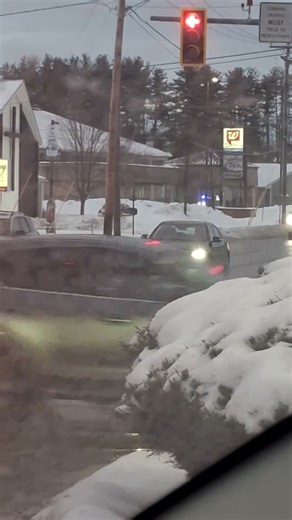 stupid cop blocking the entrance to Walgreens