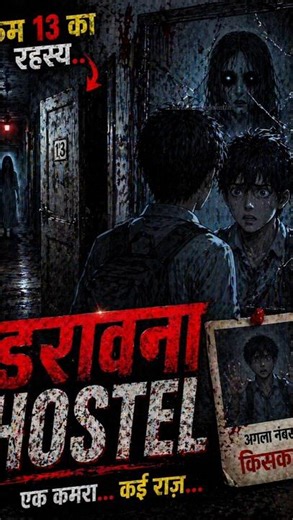 Haunted Hostel 😨 #shorts #shortsfeed #horror