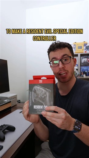 First look: Resident Evil Requiem Edition Nintendo Switch 2 Pro controller