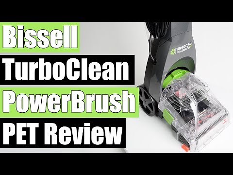 BISSELL TurboClean Powerbrush Pet Upright Carpet Cleaner REVIEW 2085