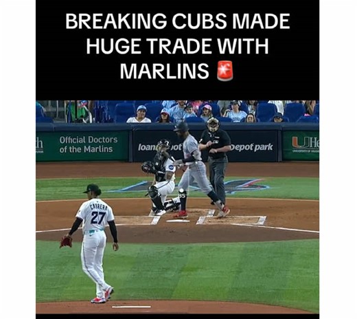 #BREAKING #cubs #made #MARLINS | cubs
