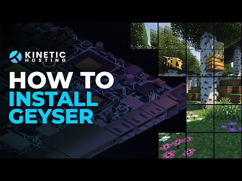 How to Install Geyser on a Minecraft Server!
