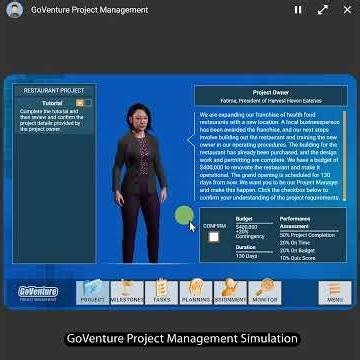 I Just Became the Project Manager — Now What? | GoVenture Project Management Simulation 1