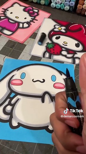 Cinnamoroll Cartoon Drawing | How to Draw Cinnamon Roll Step by Step