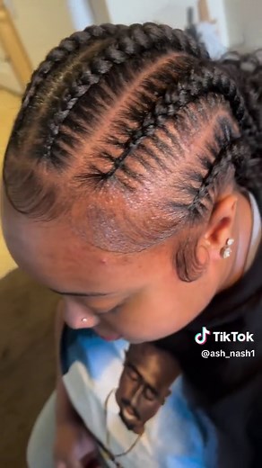 Stitch !👌🏾 #nashnicolebeauty #stitchbraids #michiganhairstylist #fyp
