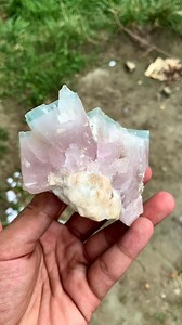 💎 💎 Stunning Aqua Var. Morganite Crystal Specimen 📍 Skardu, Gilgit-Baltistan, Pakistan 📆 Collected: 23rd June A rare and exceptional combo specimen featuring beautifully terminated, pastel pink Morganite crystals with a light aqua-green hue — an exquisite variety only found in select pockets of northern Pakistan. This piece exhibits sharp termination, excellent transparency, and natural matrix formation. ✨ A true collector’s piece — nature’s fine art from the heart of the Karakoram. #Morgani