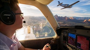 Low level formation through the red rocks of Sedona and over Lake Powell with a Bonanza and Citation Mustang. And you'll never guess what we found along the way. | Matt Guthmiller