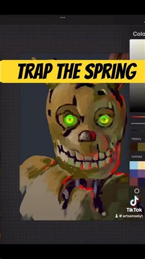 Trap the Spring #fnaf #fnafedit #fnafmovie #springtrap