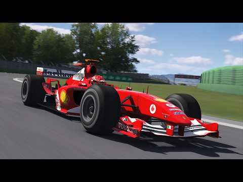 Ferrari F2004 hotlap at Imola 2005 (1:19.717)
