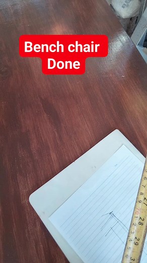 Ready to deliver and start a new one #benchchair #BasicTips #woodwork | Rafael Mendua Sonio Jr. | Facebook