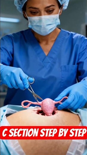 How C-Section Really Works | Real Surgery Explained #CSection #Surgery #viralshort #healthtips