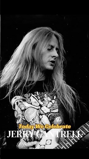 JERRY CANTRELL IS 60 🎉🎉🎉 #jerrycantrell #aliceinchains #nostalgia #grungerock #90s #90srock