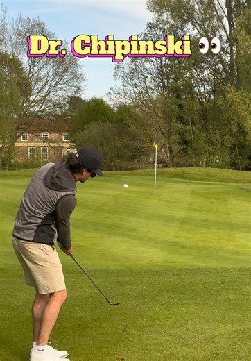 Start Calling Me Dr. Chipinksi !! #golf #chipin #golftok #fyp #golfing