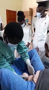 DIRISANA BIRTHING SIMULATOR DEMONSTRATION!!! Nkurekuru campus A group of 12 Fourth year 2ne semester students watching a demonstration of movements which occur during mechanism of labor. One of the students demonstrated delivery of the baby and of the placenta supervised by their 2 lecturers and the clinical instructor. #DirisanaPlus #Dirisanaworkingtogether #Healtheducation #Birthingsimulator | Welwitchia University