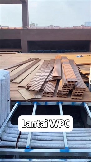 HaLong lantai kayu plastik luar #WPC#garden#decking#DIY###decoration #design #insulation panel board #interiordesign #decor #board #panel #factory