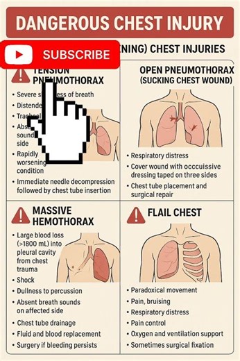 💀 “Deadly Chest Injuries You Should Never Ignore!”