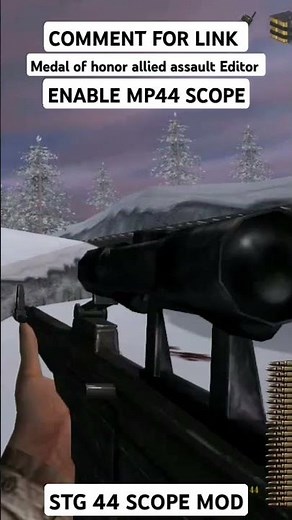 Medal of honor allied =/%assault Mod Scope stg 44 #_Enable Mods #-editor by The Manager tools