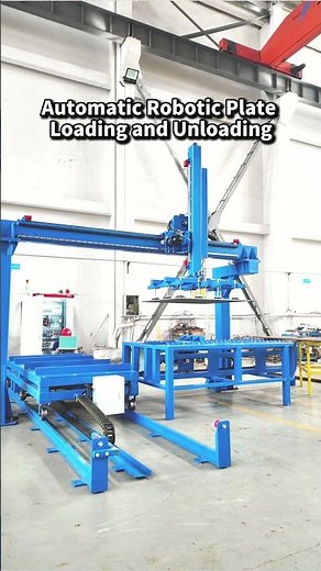 Fully Automatic Robot for Automatic Sheet Material Loading and Unloading