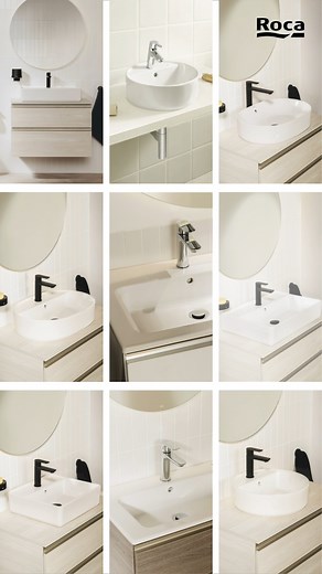 The Gap Basin Collection by Roca is a space-conscious range that blends sleek design with smart functionality. With compact curves, versatile formats, and modern finishes, these basins are crafted to maximise every inch without compromising on style. Ideal for urban living and contemporary tastes. | Roca