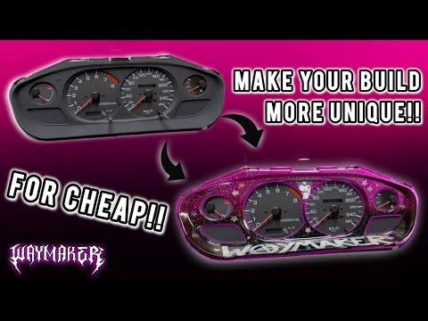 How to customize your Speedometer (Easy Mods anyone can do #1) 