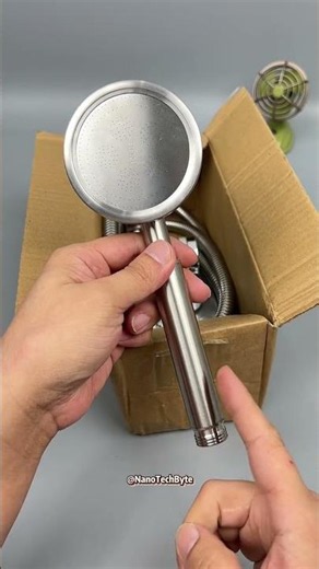 The Shower Upgrade You Didn't Know You Needed! 🚿#NanoTechByte #HighPressureShower