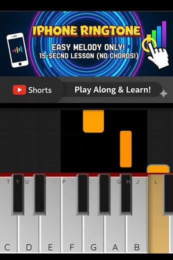 Play the iPhone Ringtone in 15 SECONDS! 📱🎹