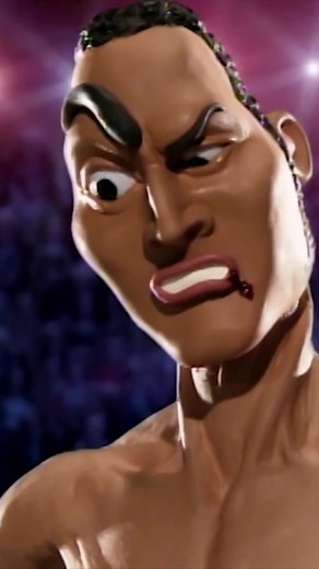 The Rock vs Chris Rock in Celebrity Deathmatch