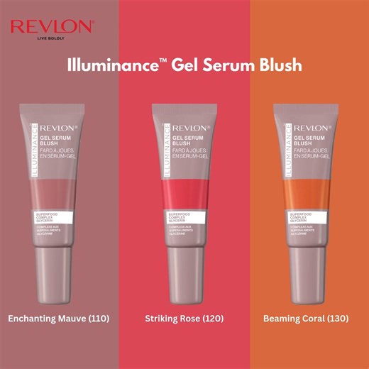 Glow your way with Illuminance™ Gel Serum Blush! ✨💖​ Which shade is your fave? 💕 Enchanting Mauve, Striking Rose, or Beaming Coral? Tell us and comment below! 👇💬​ #IlluminanceBlush #Revlon #RevlonMy #RevlonMalaysia #WomenEmpowerment #LiveBoldly | Revlon Malaysia