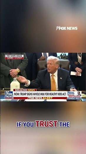 GOT MILK?: President Trump does