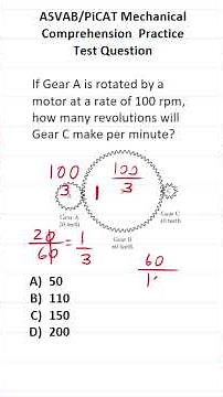 Mechanical Comprehension Practice Test Question for the ASVAB & PiCAT #acetheasvab #grammarhero