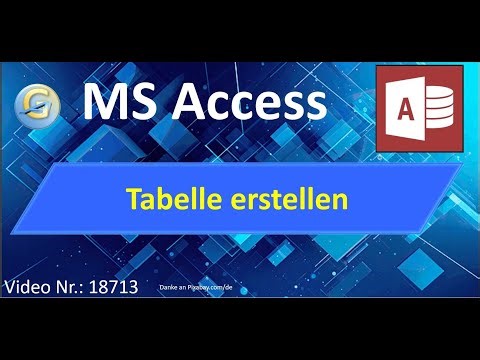 #msaccess So baust du Tabellen von Anfang an richtig auf | #tips 18713 |#tutorial #deutsch #wissen