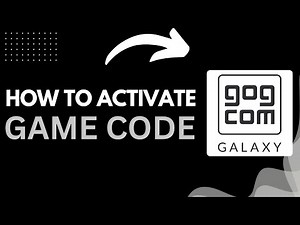 How to Activate a Game Code on GOG Galaxy (2025 Guide)