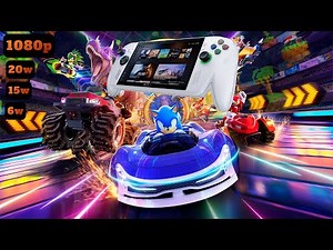 ROG Xbox Ally Sonic Racing CrossWorlds Benchmark | Sonic Racing CrossWorlds ROG Xbox Ally Benchmark