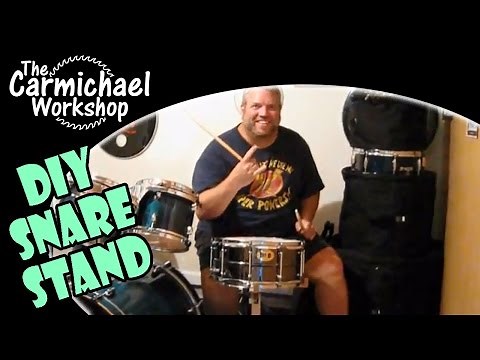 How to Make a DIY Wood Snare Drum Stand
