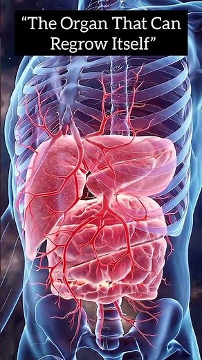 Did you know your liver can regrow itself? 🧬